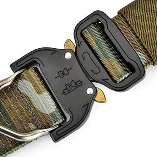 125CM Mens Nylon Military Heavy Duty Combat Belt