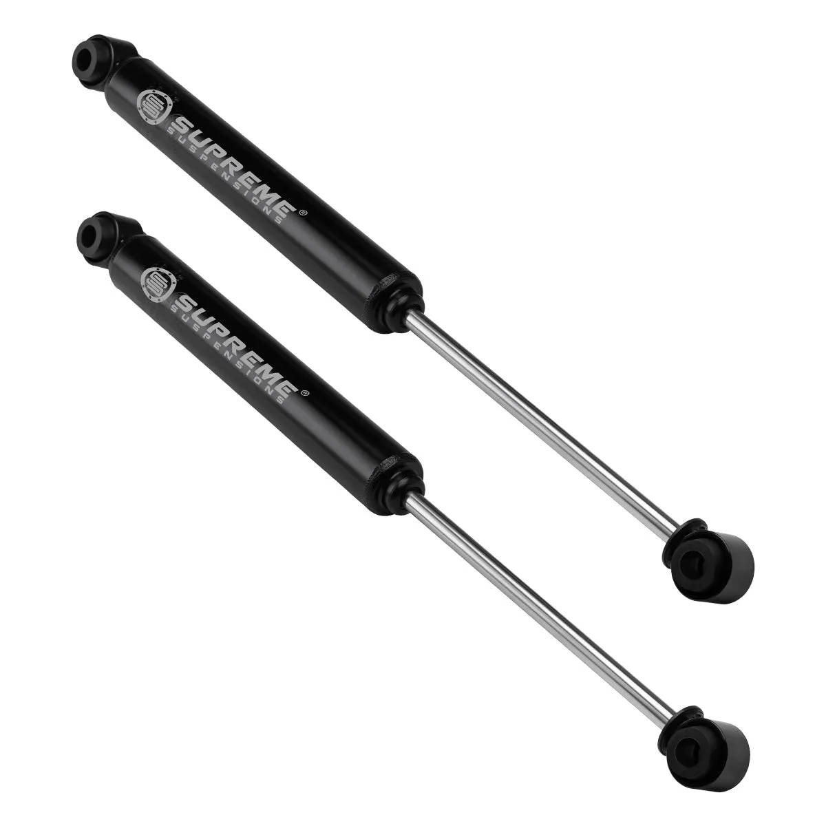 1997-2006 Jeep Wrangler TJ  2WD 4WD Supreme Suspensions® MAX Performance Rear Shock Absorbers