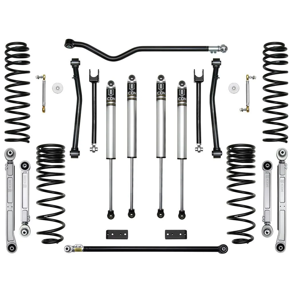 20-UP JEEP GLADIATOR 2.5" STAGE 5 SUSPENSION SYSTEM (BILLET)