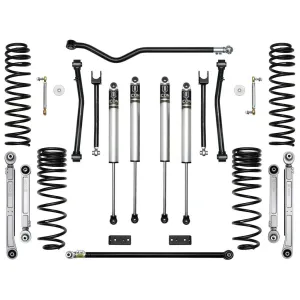 20-UP JEEP GLADIATOR 2.5" STAGE 5 SUSPENSION SYSTEM (BILLET)