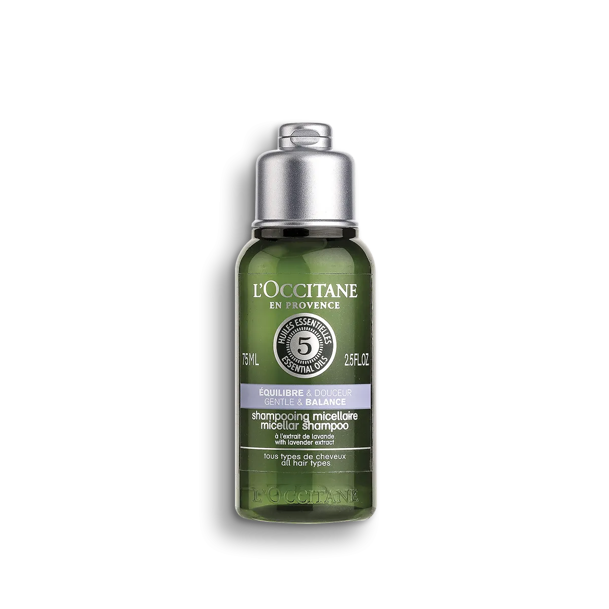 5 Essential Oils Gentle & Balance Shampoo 75ml