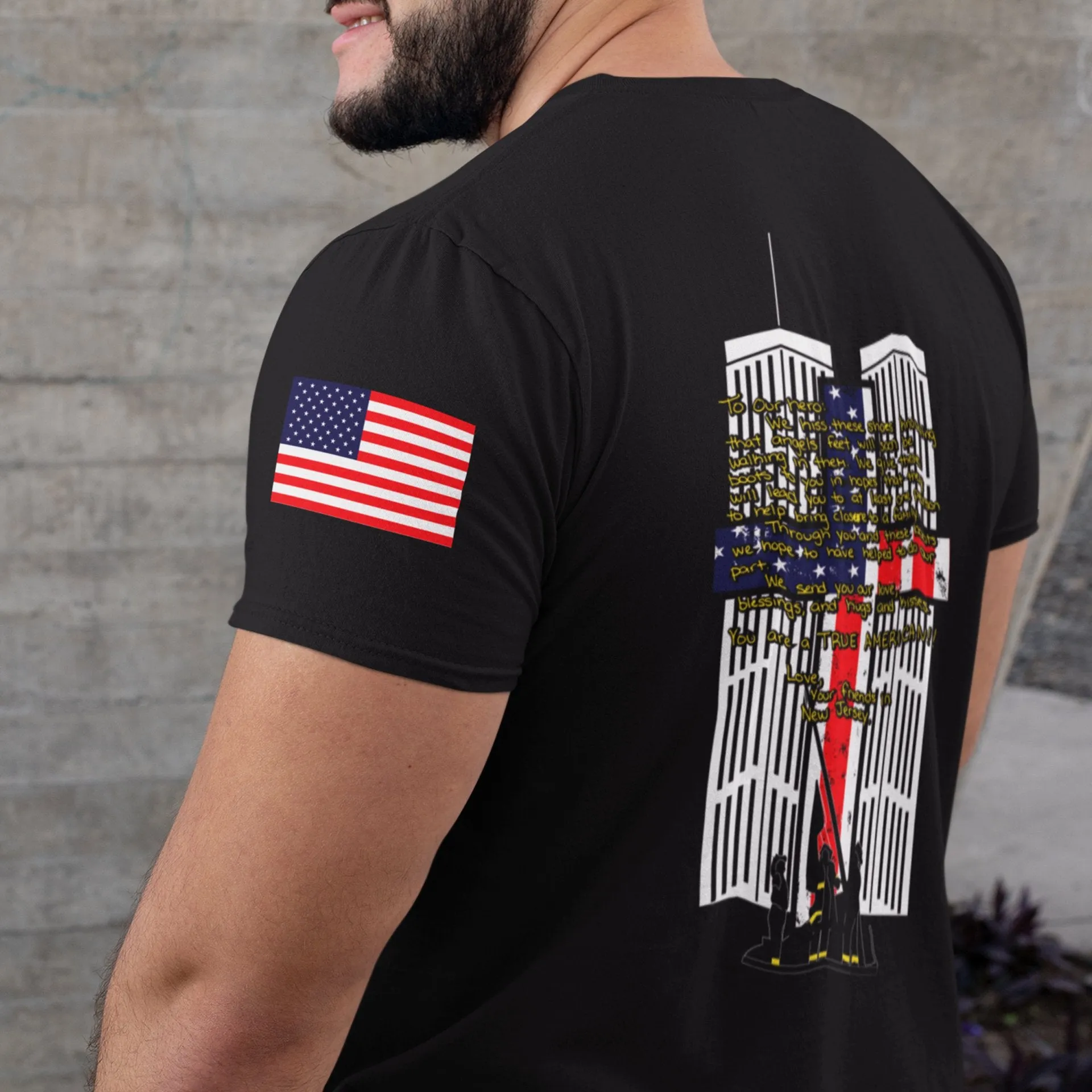 9/11 Handwritten Letter 20th Anniversary Commemorative T Shirt