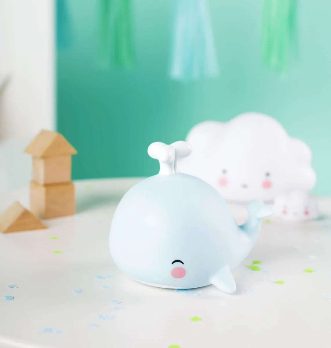 A Little Lovely Company Mini Light - Whale