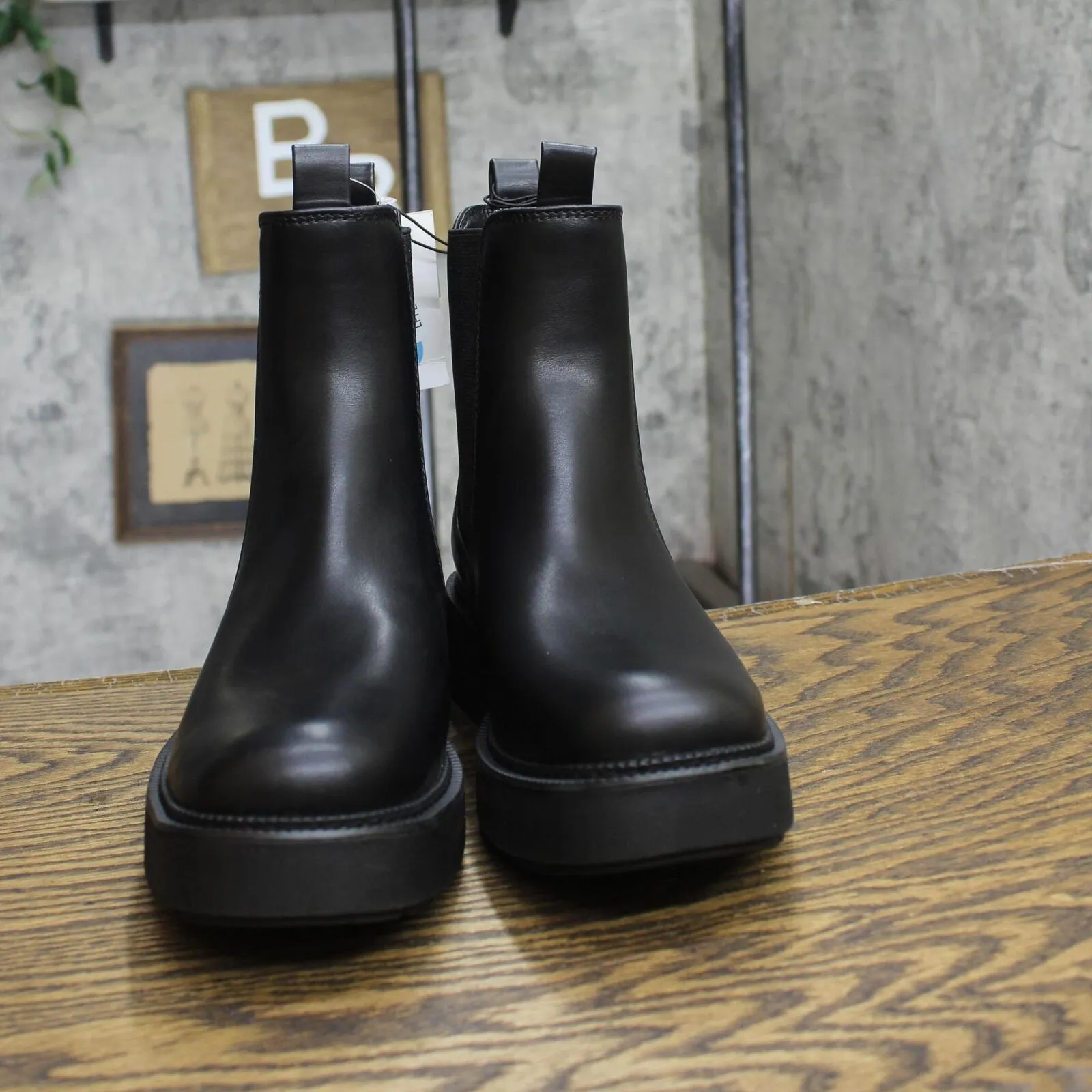 A New Day Womens Demi Chelsea Boots with Memory Foam Insole 87930239 Black 7.5M