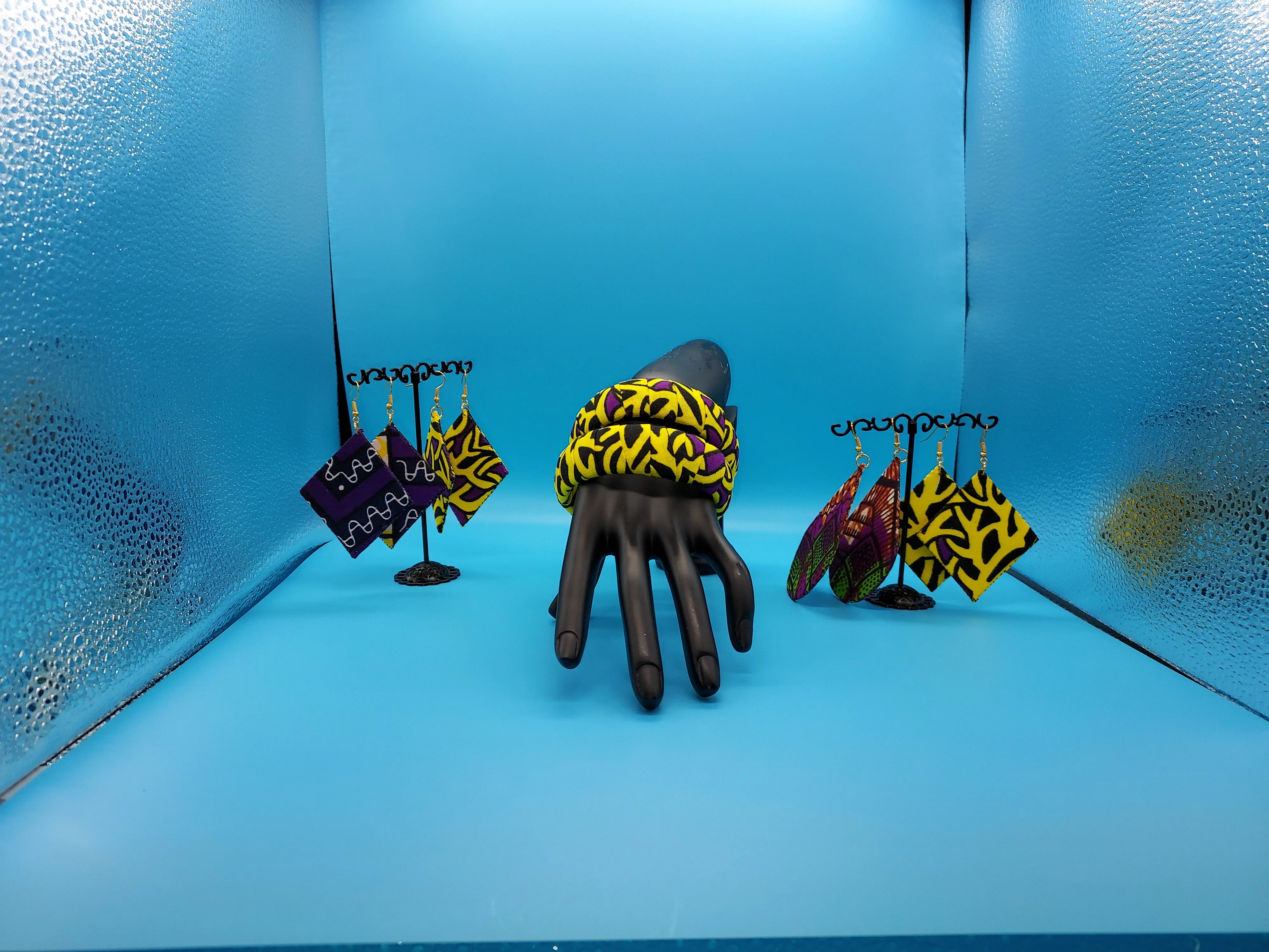 African style/Women Figuring design/Haitian Custom design Earring and Bracelet sets/