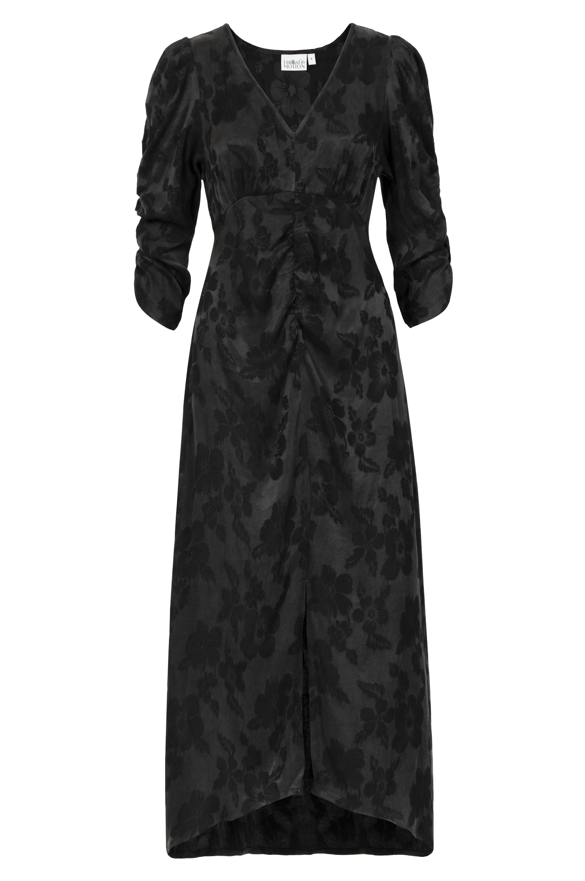 Anita Dress - Black Floral