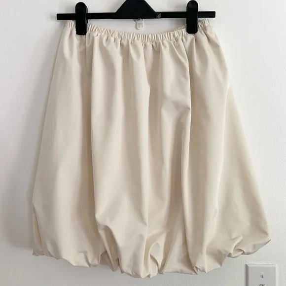 Anthropologie Self Contrast Bubble Mini Skirt NWOT