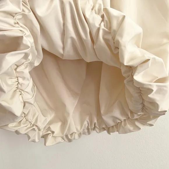 Anthropologie Self Contrast Bubble Mini Skirt NWOT