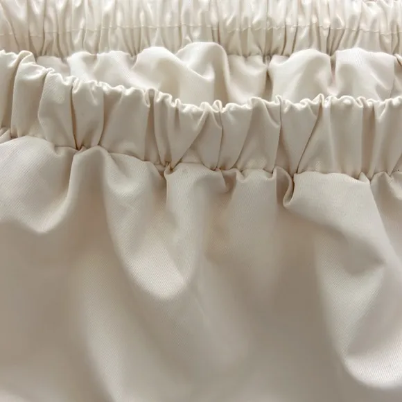 Anthropologie Self Contrast Bubble Mini Skirt NWOT