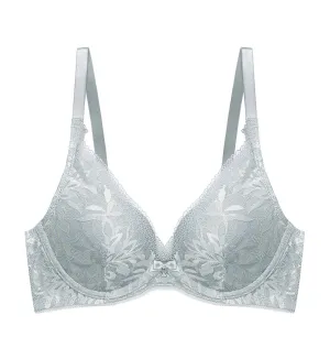 AQUA BLOOM WIRED PUSH UP DEEP V BRA