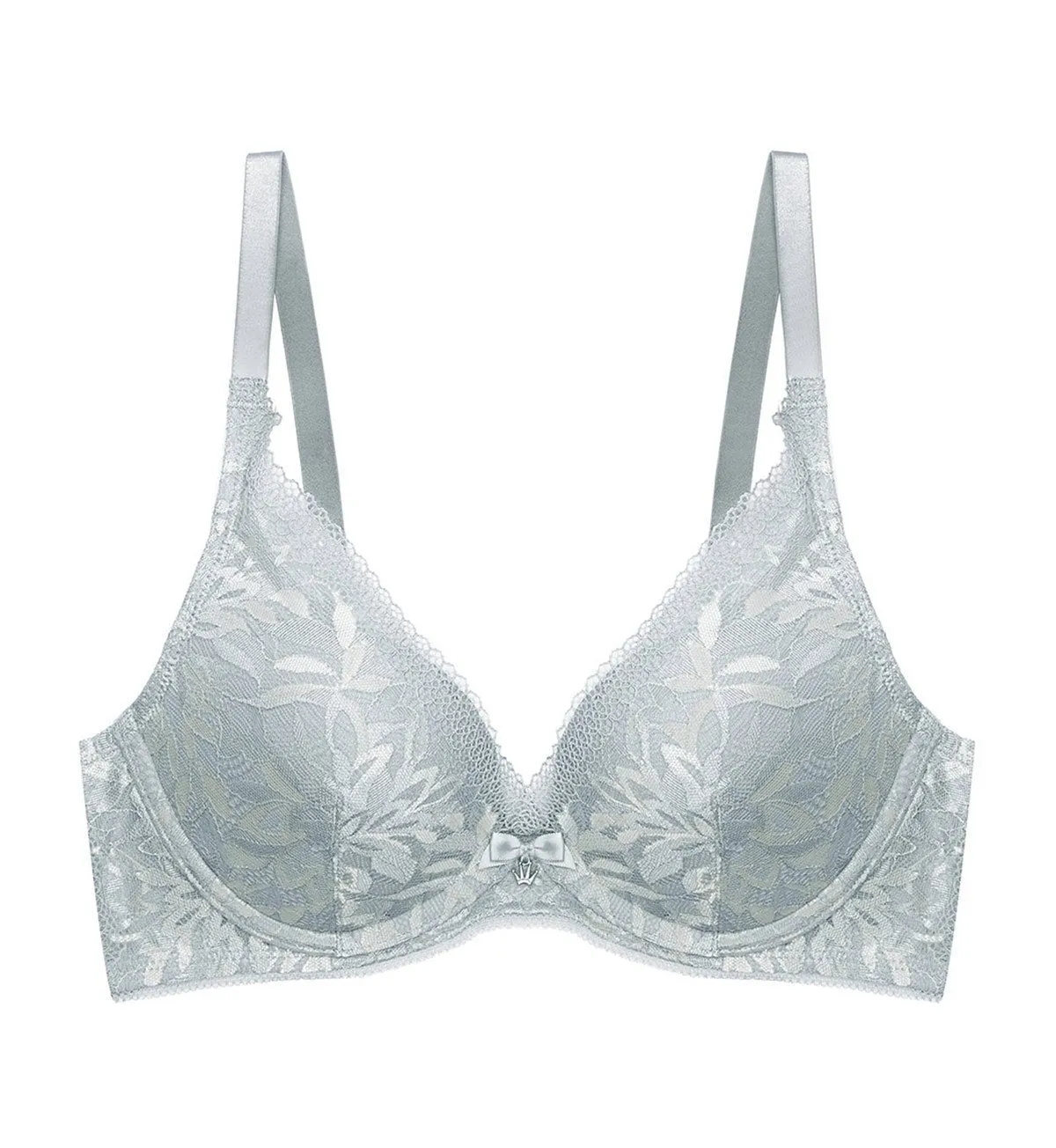 AQUA BLOOM WIRED PUSH UP DEEP V BRA