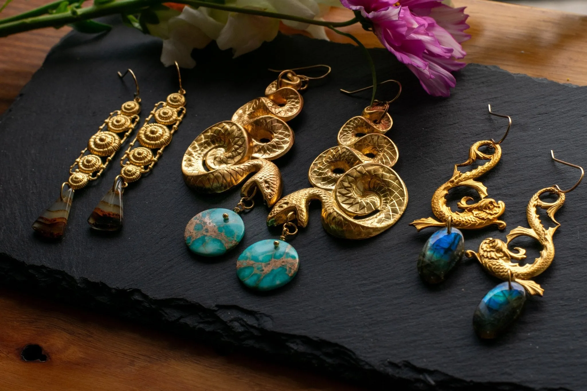 AURELIA GALERIA LUCILLA EARRINGS