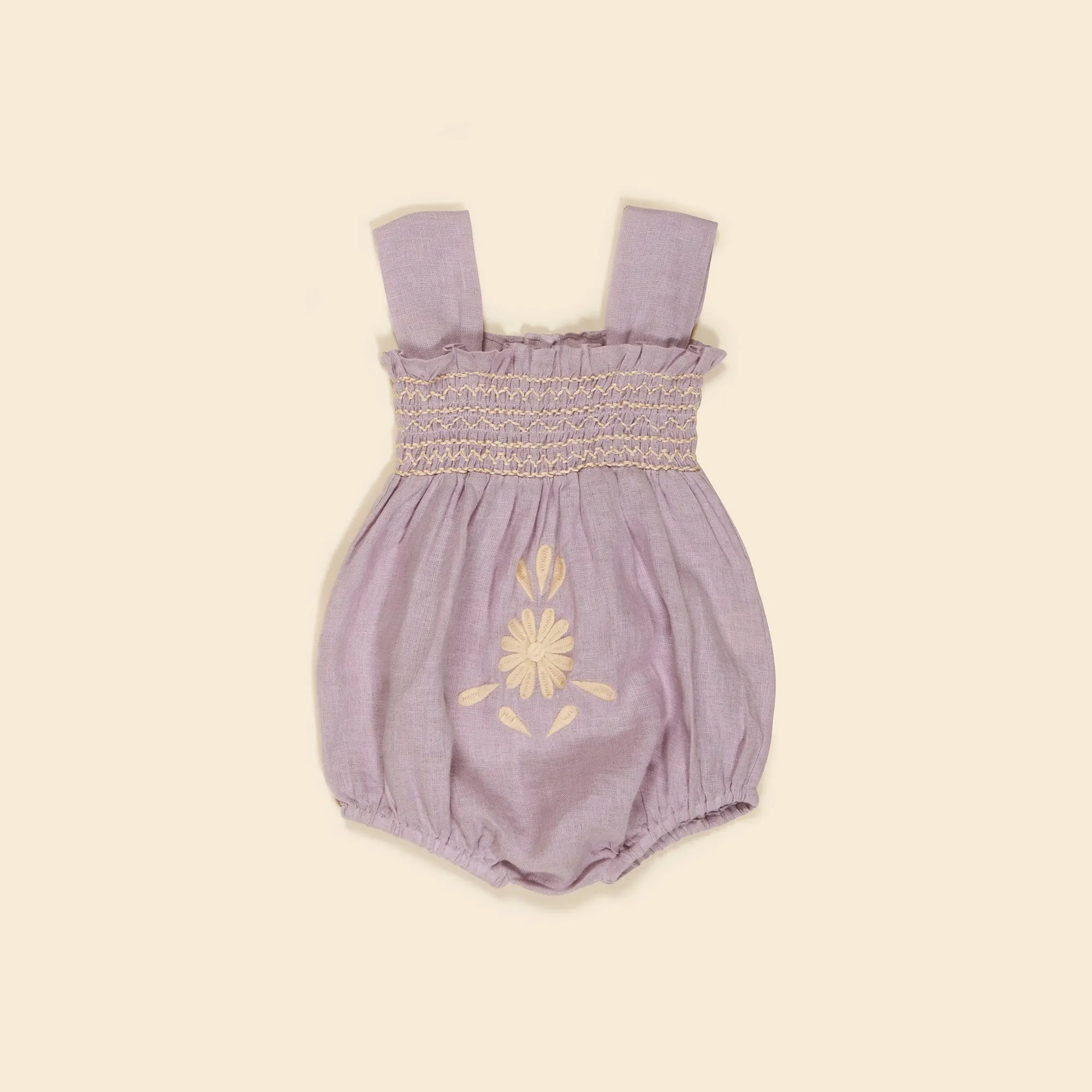 Baby Adina Romper - Lavender (EXCLUSIVE)