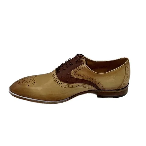 Baldi London Men's Burscough Dress Shoe in Brown Size 11