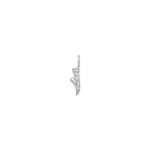 Ballet Slipper Pendant (Silver)