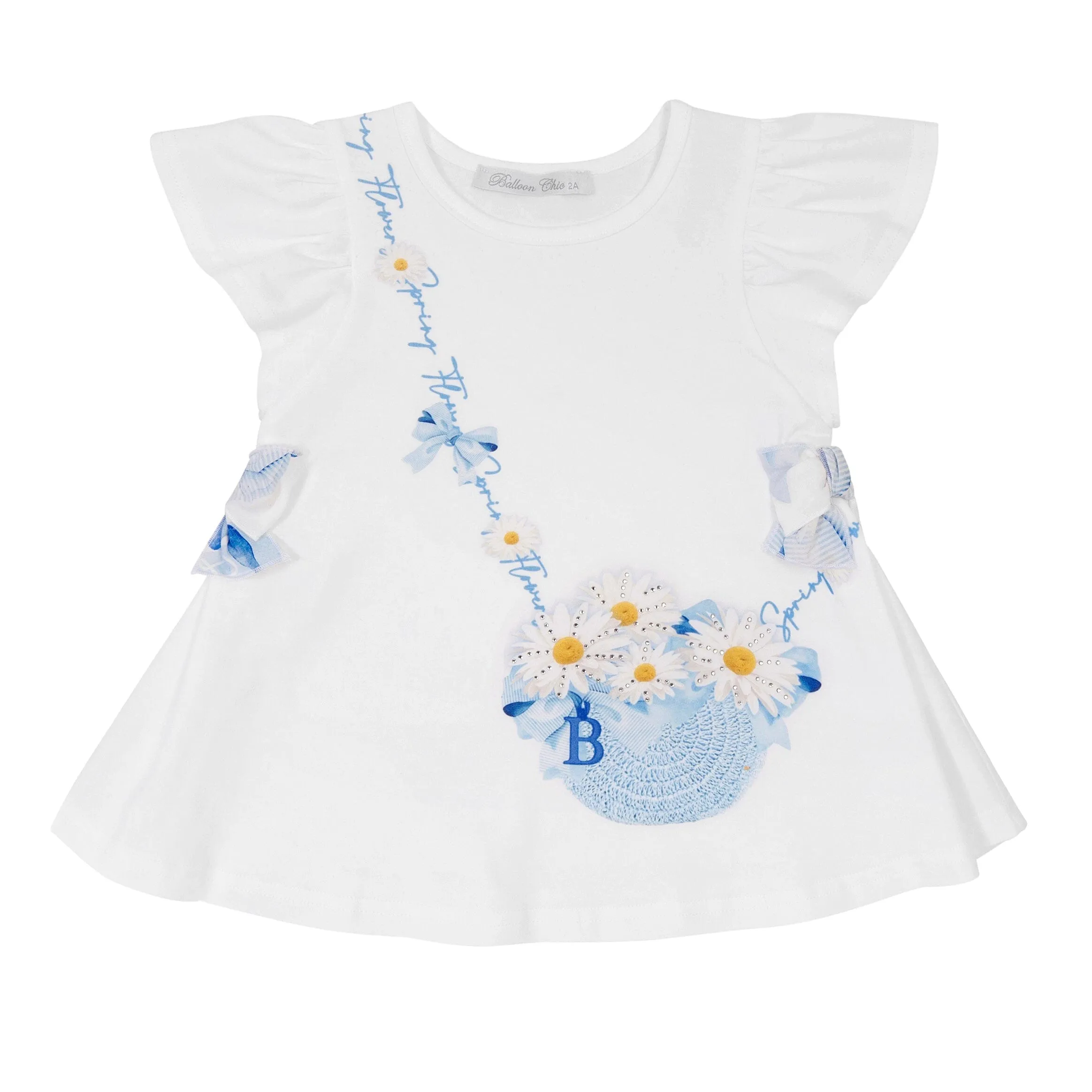 BALLOON CHIC - Daisy Legging Set  - Blue