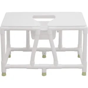 Bariatric Commode - No Back Model 156-FSS-30 by ConvaQuip