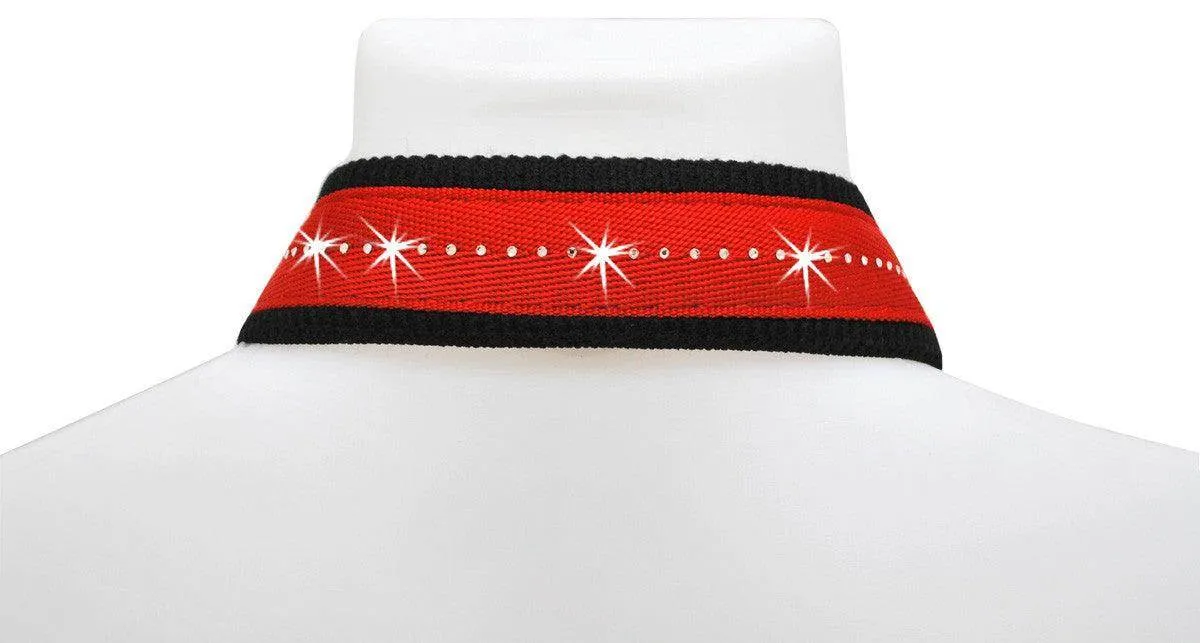 BG Saxophone Glam Strap ~ Red ~ Alto, Tenor Sax