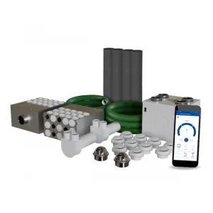 Blauberg EC-SB-550-HK6 Komfort 6-Bed House, Complete Vertical MVHR Heat Recovery Ventilation Kit