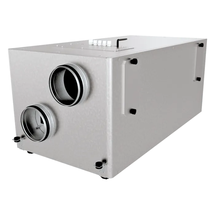 Blauberg KOMFORT-EC-LB-700-S25 Komfort Horizontally Mounted MVHR Mechanical Ventilation Unit with Heat Recovery - Built-in Controls