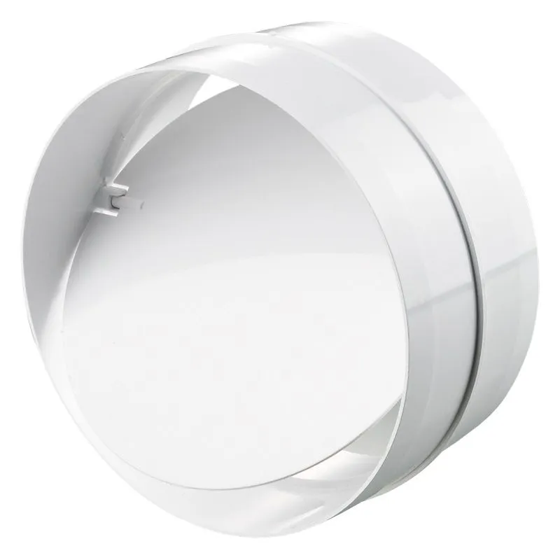 Blauberg Plastic Circular In-line Back Draught Shutter - 150mm