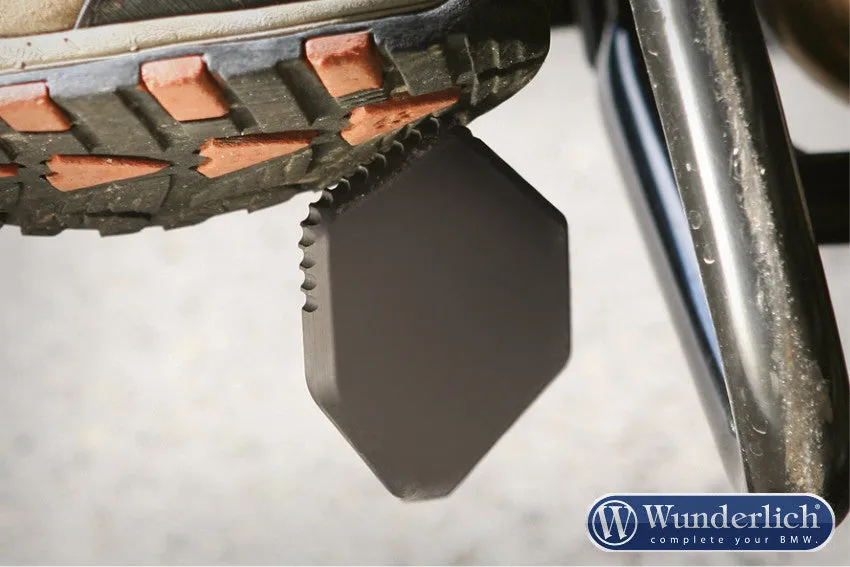BMW R Series GS Ergonomics - Side Stand Enlargement