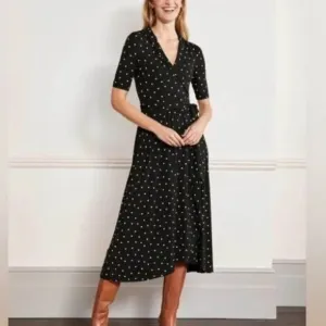 Boden Lavinia Jersey Wrap Dress 2R