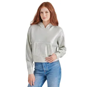 CAMERAN SWEATER-METALLIC SILVER