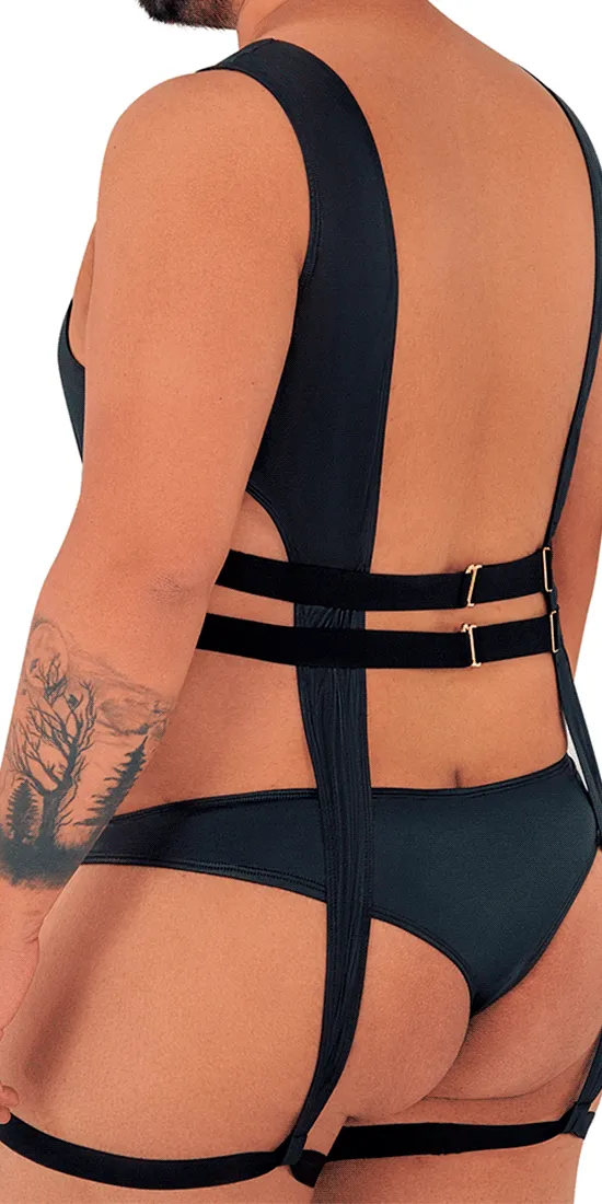Candyman 99541x Gladiator Bodysuit Black