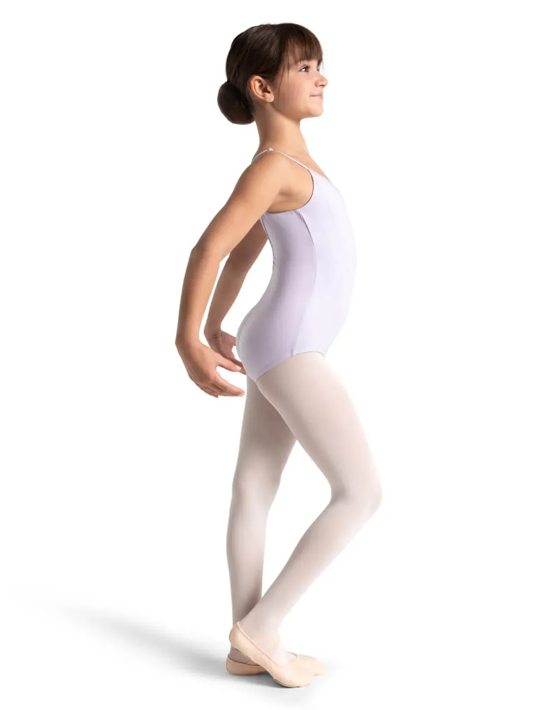 Capezio Vneck Camisole Leotard in Lavender: Size 6x/7 to 10/12