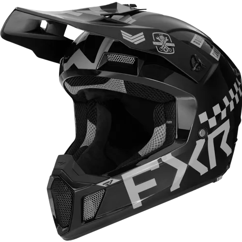 Casco Moto FXR Clutch Gladiator Chrome