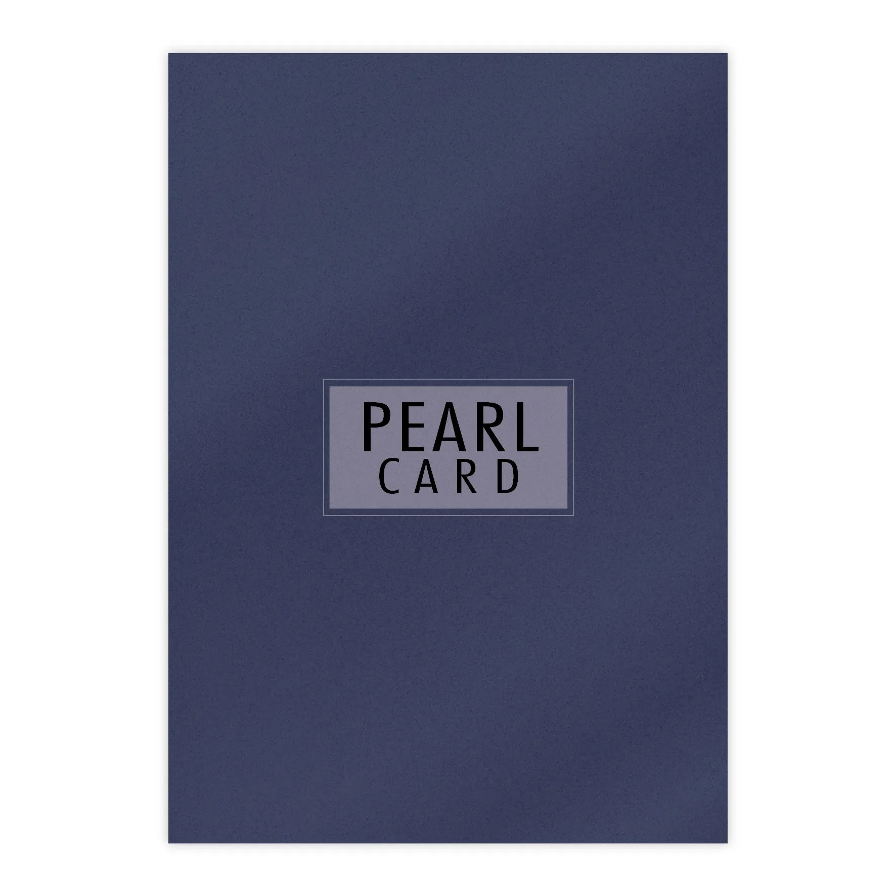Chloes A4 Luxury Pearl Card 10 Sheets Lapis Lazuli