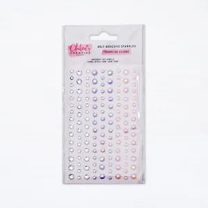 Chloes Creative Cards Self Adhesive Sparkles - Sparkling Silvers