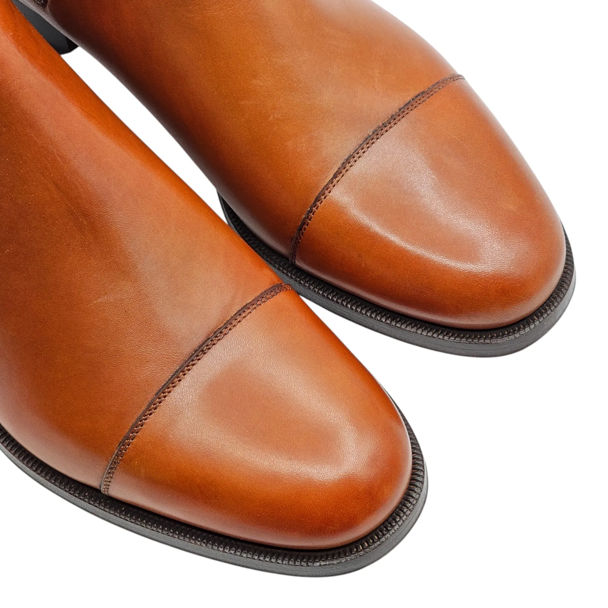 Christian Louboutin Antonio Chelsea Boots - Leather - Brown - EU 40 / US 7