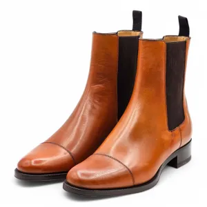 Christian Louboutin Antonio Chelsea Boots - Leather - Brown - EU 40 / US 7
