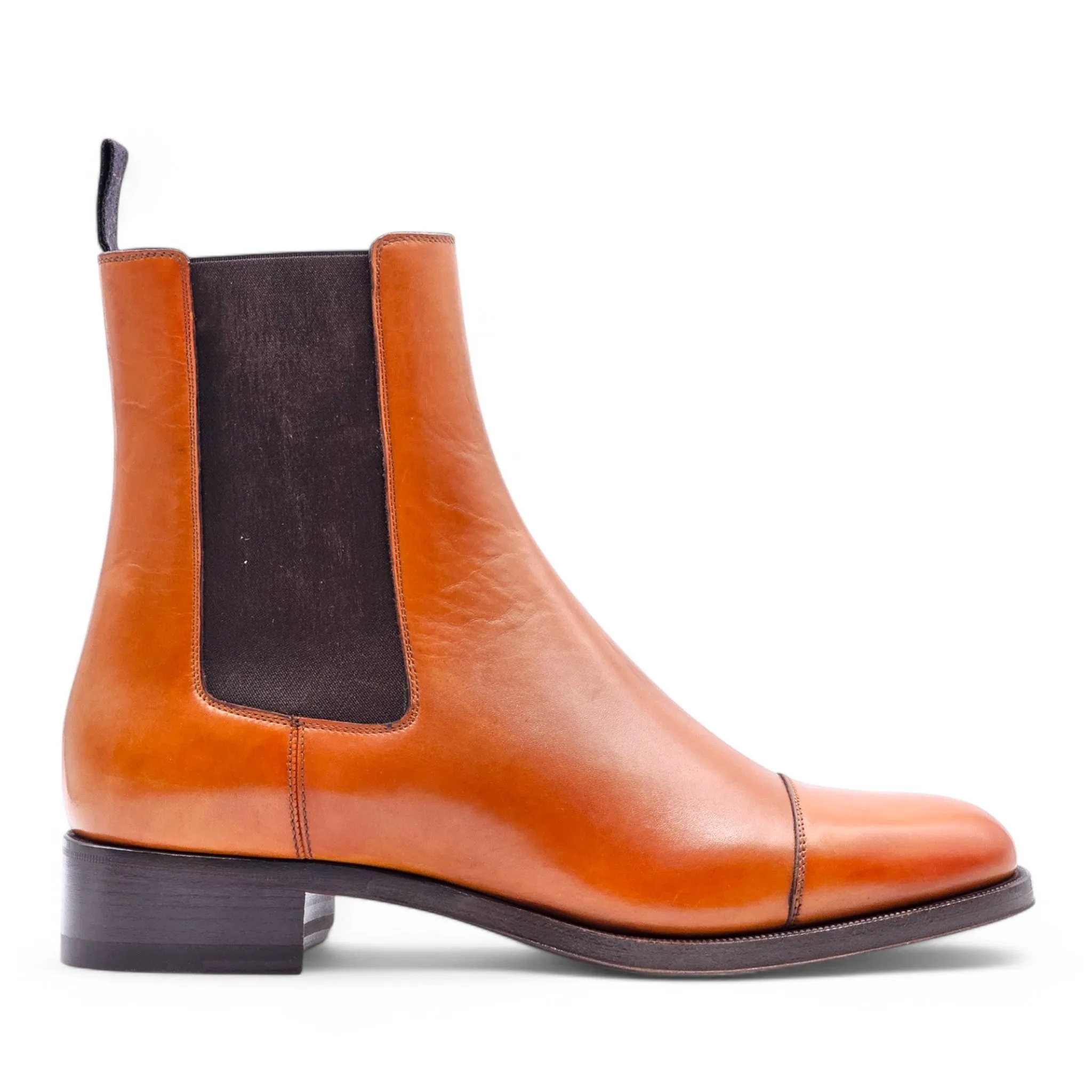 Christian Louboutin Antonio Chelsea Boots - Leather - Brown - EU 40 / US 7