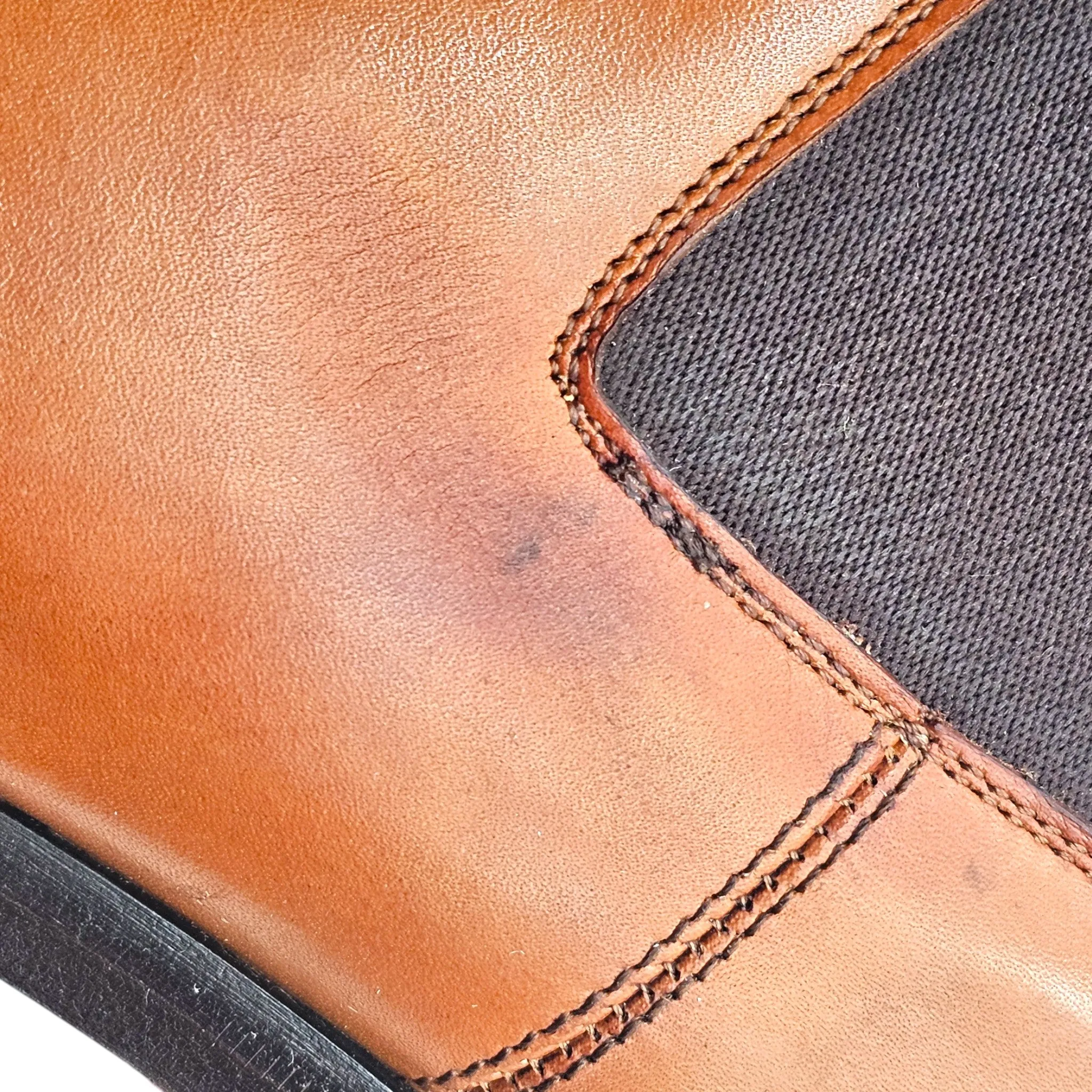 Christian Louboutin Antonio Chelsea Boots - Leather - Brown - EU 40 / US 7