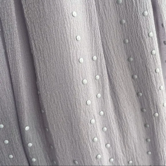 Club Monaco Silk Lavender Mini Skirt