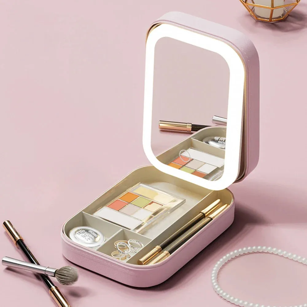 cosmetic Box with LED  Mirror