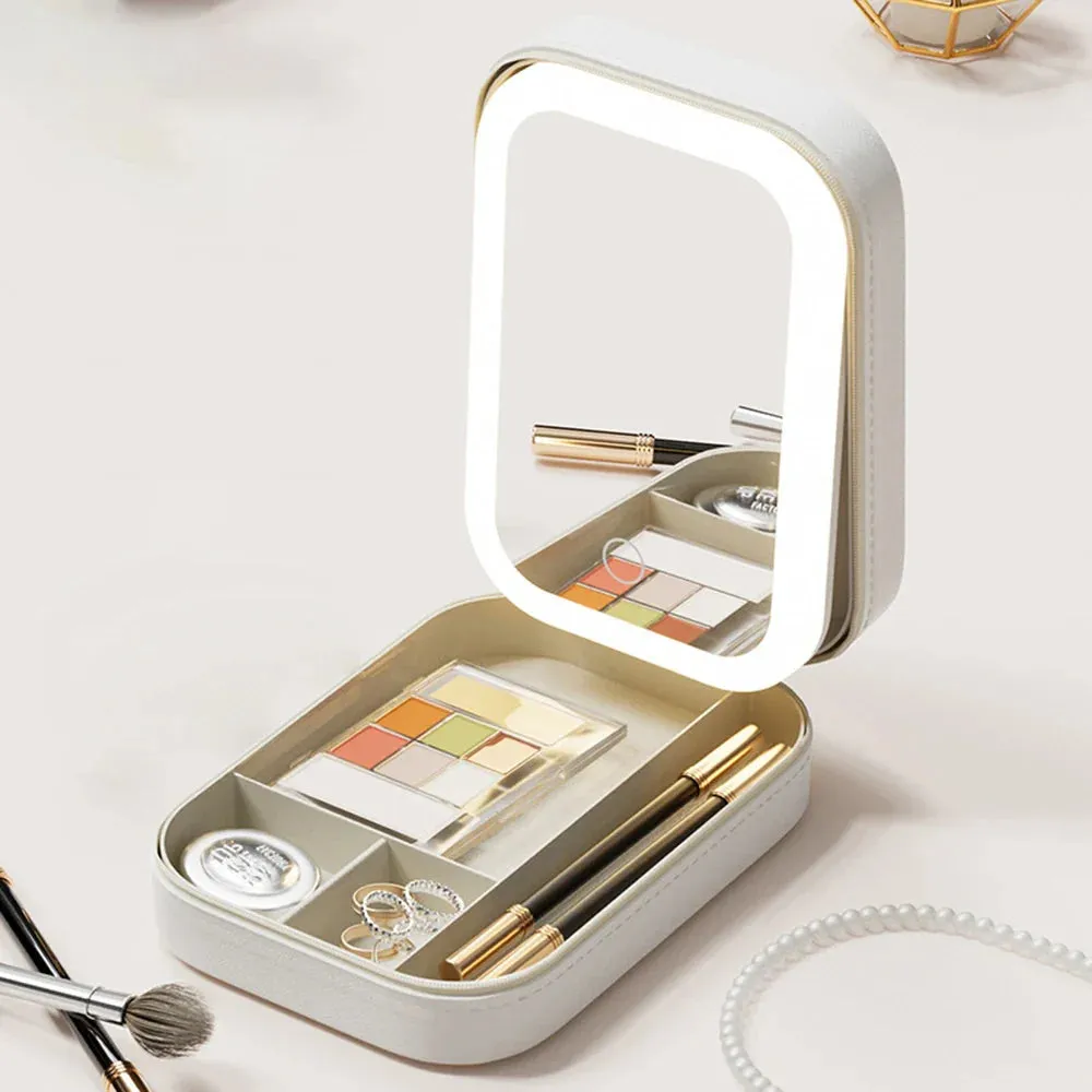 cosmetic Box with LED  Mirror