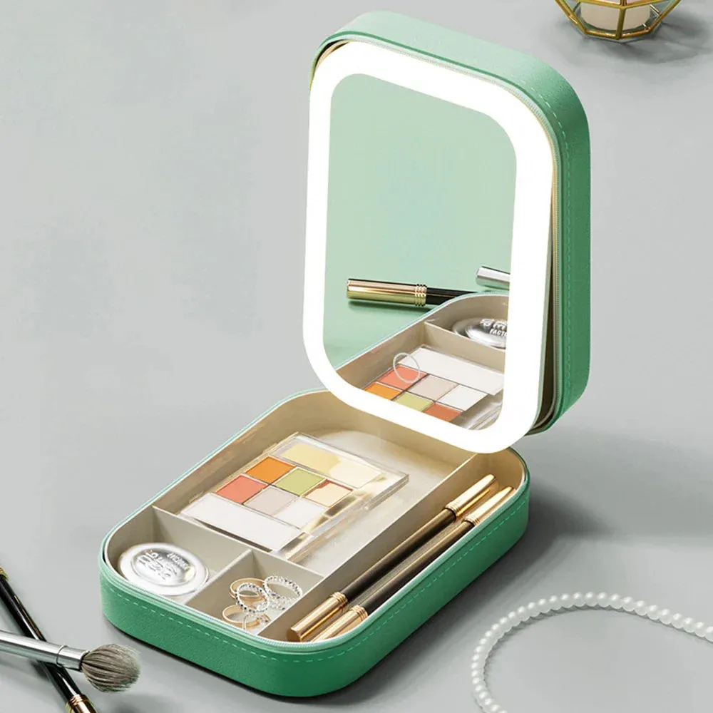 cosmetic Box with LED  Mirror
