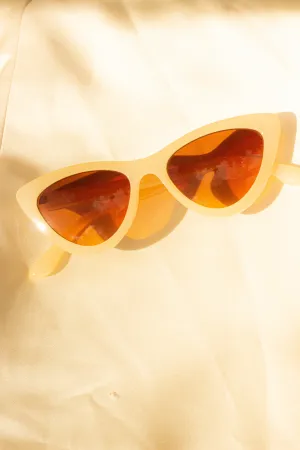 Deep Mini Cat Eye Sunglasses