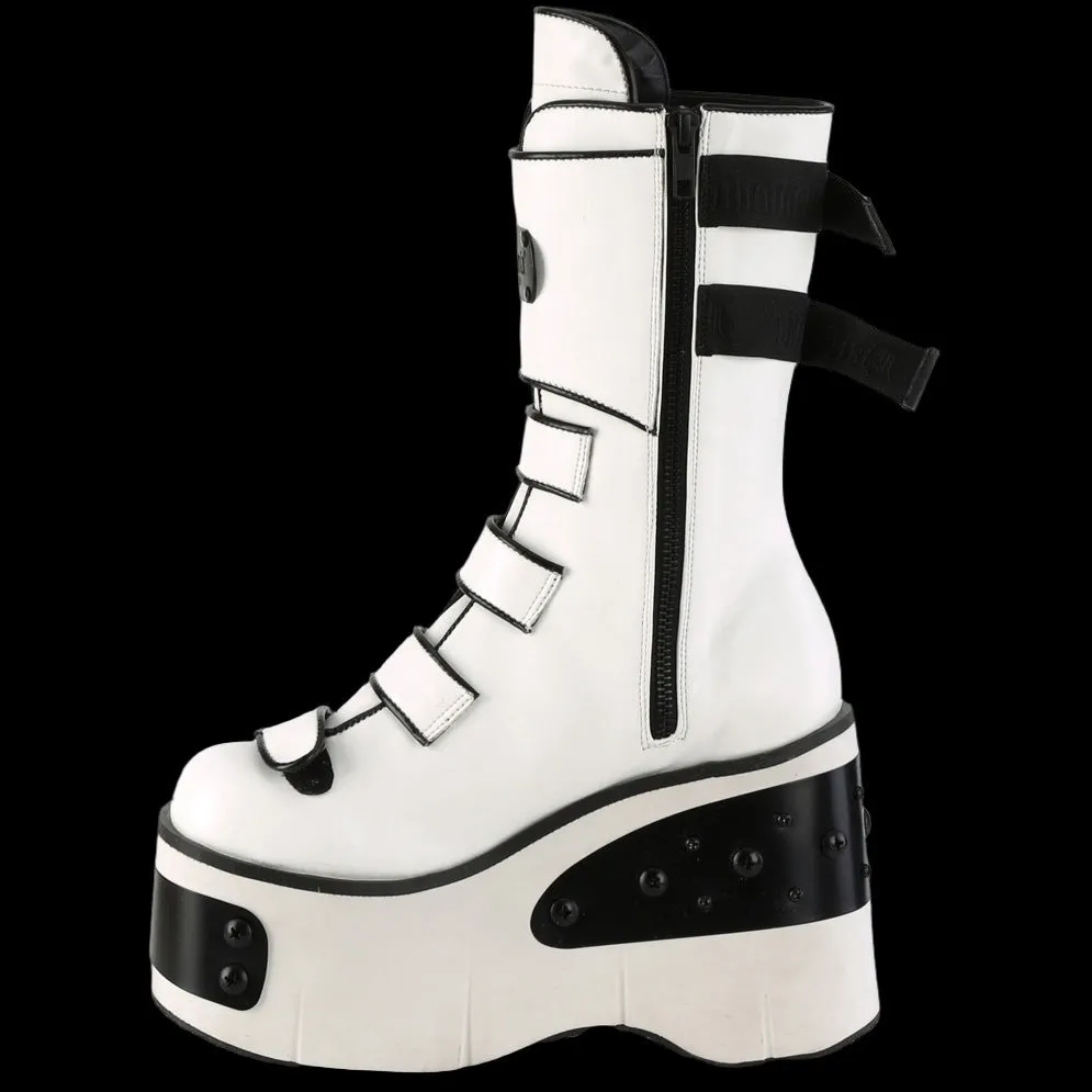 DemoniaCult KERA 108 White Boots (UK6, 8)
