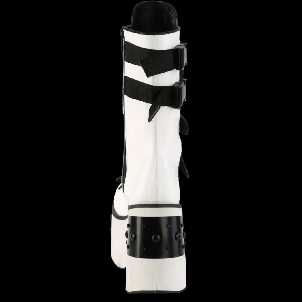 DemoniaCult KERA 108 White Boots (UK6, 8)