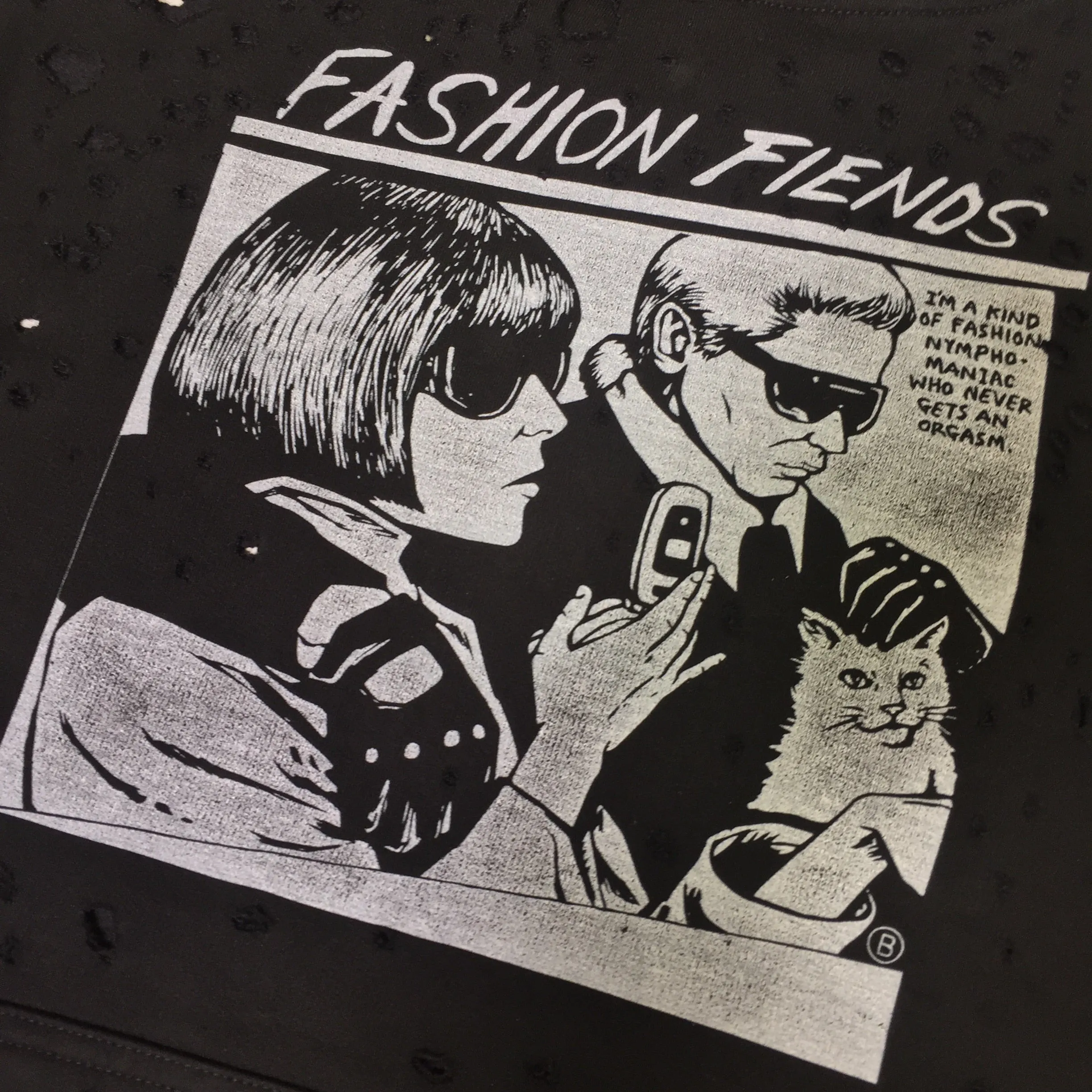 DESTROYED FASHION FIENDS HOODIE
