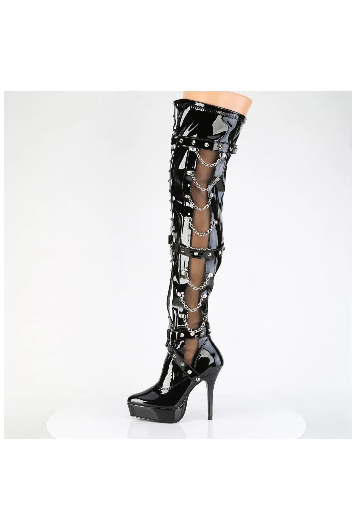Devious INDULGE-3026 Thigh Boot