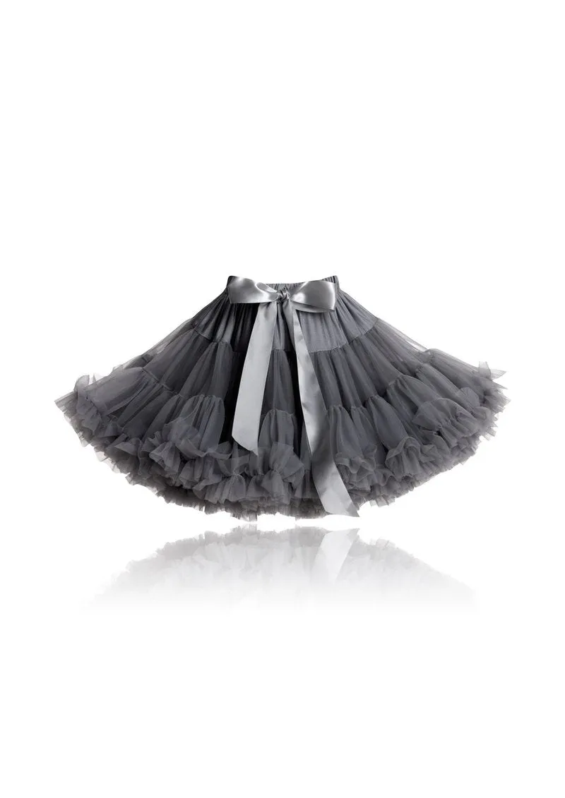 DOLLY BY LE PETIT TOM ® tutu dark grey