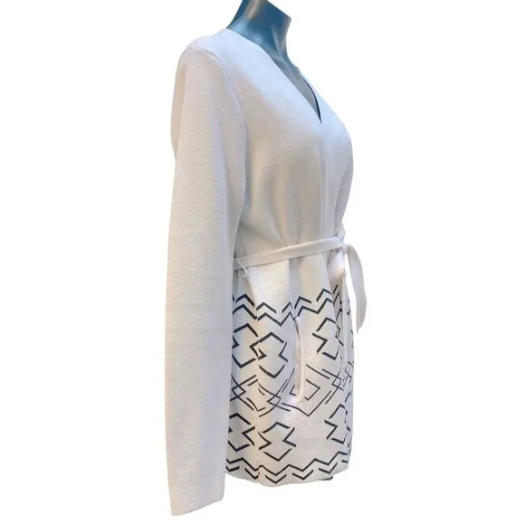 Duluth Open Front Cardigan/Belt M