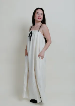 Elegant State Of Mind Maxi Dress - Oatmeal