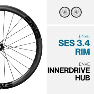 Enve Ses 3.4 On Innerdrive Front/Rear Wheels